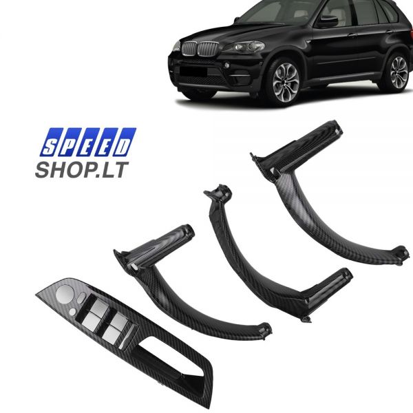 BMW X5 X6 (E70 E71) vidinės dyrų rankenėlės